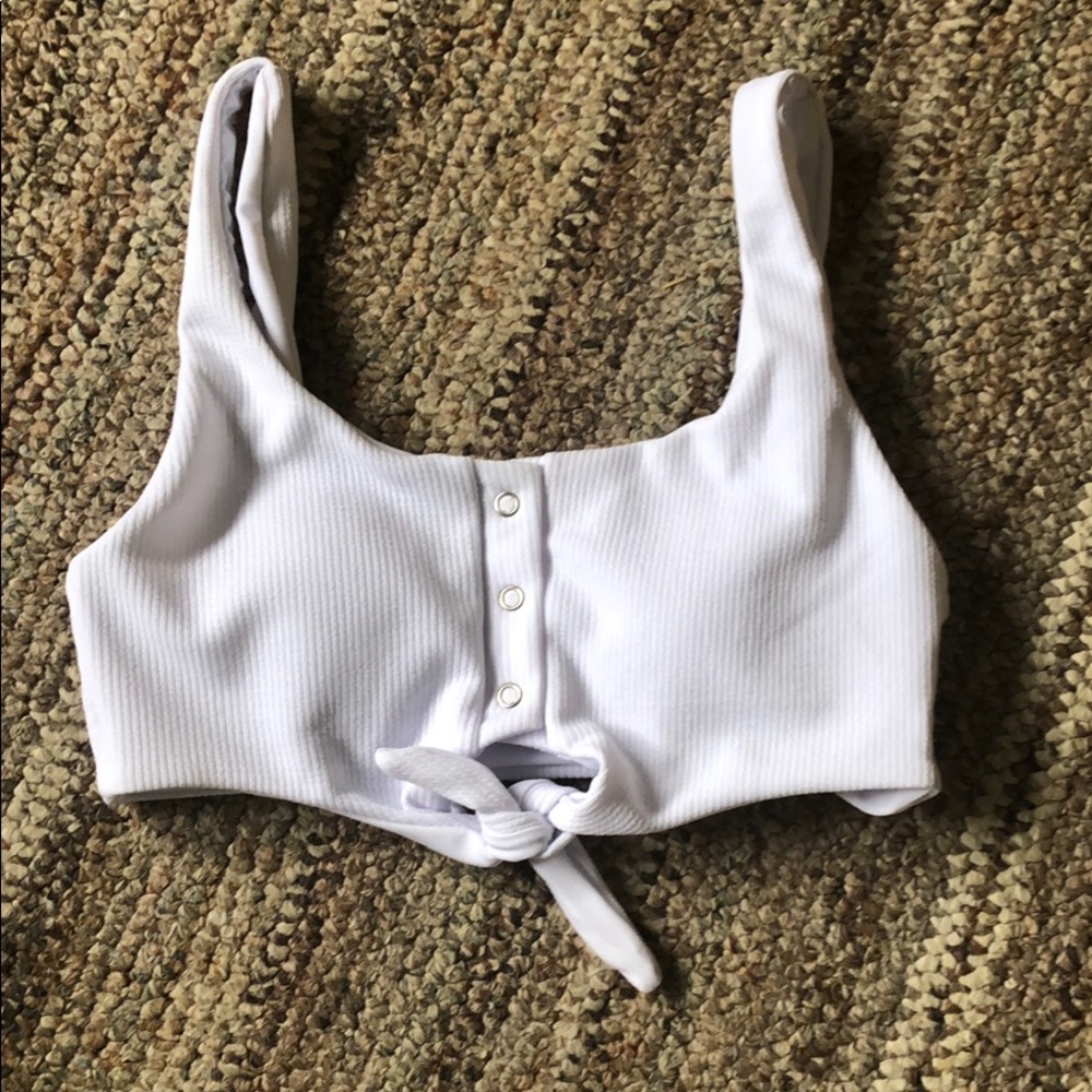 White swim top